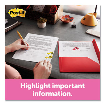 Post-it® Flags Page Flags In Desk Grip Dispenser, 1 X 1 3-4, Red, 200-dispenser freeshipping - TVN Wholesale